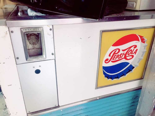 Refrigerador Retro Año 50 Pepsi En Perfectas Condiciones.