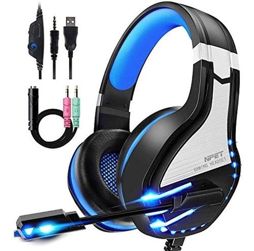 Npet Hs10 Auriculares Estéreo Para Juegos Para Ps4, Pc, Xbox