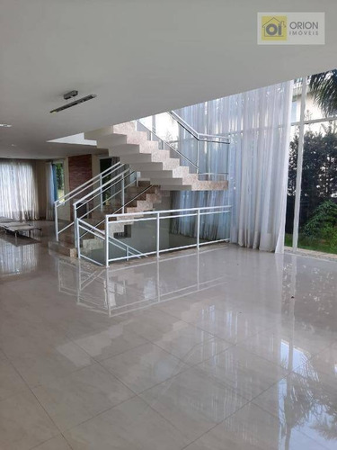 Casa, 550 M² - Venda Por R$ 3.100.000,00 Ou Aluguel Por R$ 13.000,00/mês - Residencial Morada Dos Lagos - Barueri/sp - Ca1009