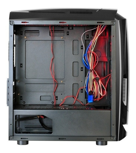 Imagen 3 de 5 de Combo Chasis Iceberg Gate 9 Blanca 3 Fans + Fuente 450-ls