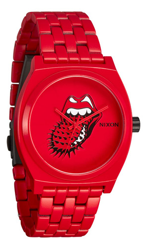 Nixon X Rolling Stones Time Teller A1356-328.1 Ft Reloj Anal