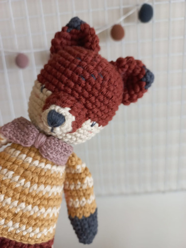 Amigurumis Oso, Conejo, Perrito, Mapache Muñecos A Crochet Salmón
