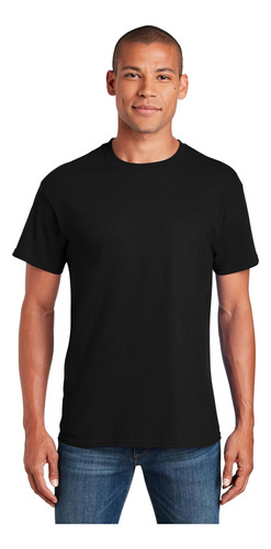 Camiseta Gildan Blank - Unisex Estilo 5000 Adulto Negro