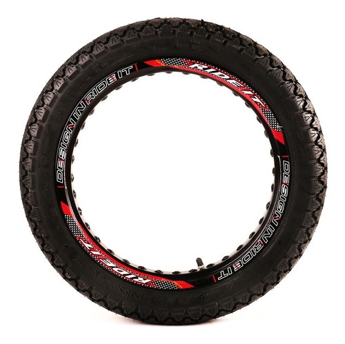 Imagen 2 de 6 de Cubierta 80 100 14 Motos 110 Trasera Zb Gilera Siamotos++