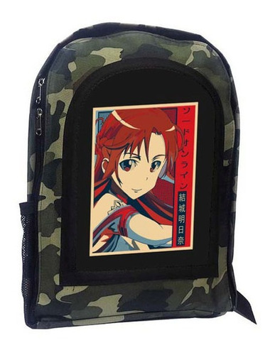 Mochila Camuflada Sword Art Online A9