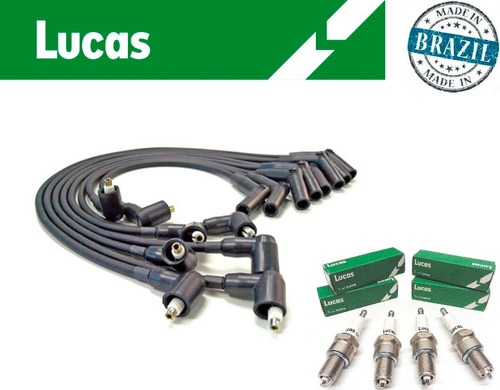 Kit Cables Y Bujias Ideal Gnc Ford Zetec Rocam 1.0 1.6 8v Ka
