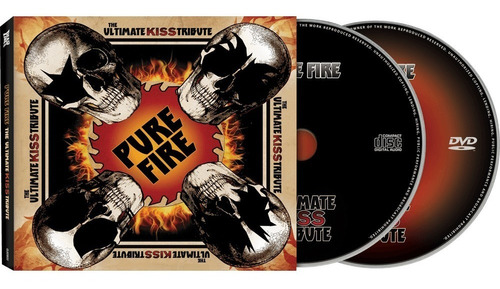 Pure Fire Kiss Tribute Cd + Dvd Importado Nuevo Original