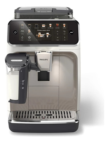 Cafetera Automatica Philips 5500 Lattego Ep5547/90 Blanco