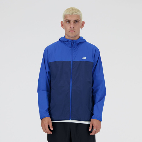 Rompeviento New Balance Blue Hombre Running Palermo Tenis