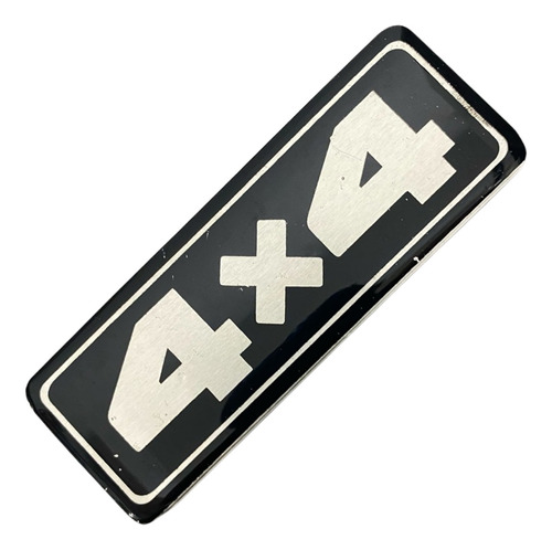 Emblema 4x4 Lada Niva Preto Resinado