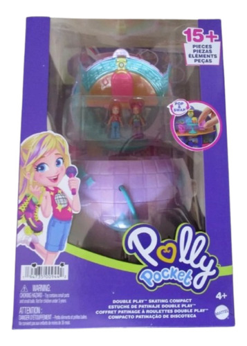 Polly Pocket Estuche Escenario De Juego Mini Muñecas