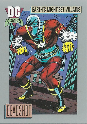 Barajita Deadshot Dc Comics 1991 #91 Mightiest Villains