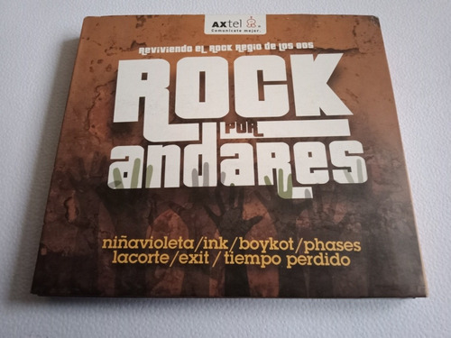 Rock Por Andares Cd + Dvd Niña Boy Cot Phaces Ink La Corte 