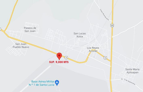 Terreno En San Lucas Xolox, Tecámac. Edo. Méx. Sup. 9,000 M2
