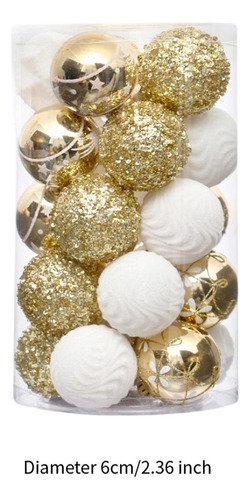 25 Bolas De Navidad Decorativas Para Colgar En La Pared,