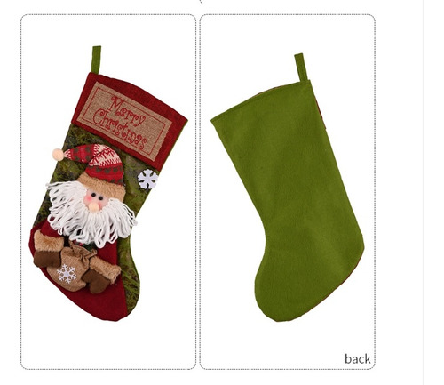 Navidad Clásicas Grandes De 18 Pulgadas 3 Medias De Papá
