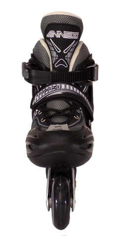 Imagen 8 de 10 de Rollers In Line Annezi Jm-1 Abec 9 Extensibles Rosa Annezi