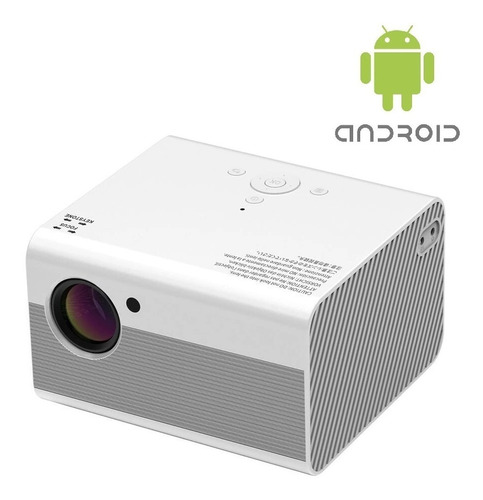 Imagen 1 de 9 de Proyector Android Led Full Hd 1080p 200 Ansi T10