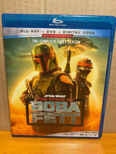 The Book Of Boba Fett En Blu-ray. Temporada 1 En 2 Discos!