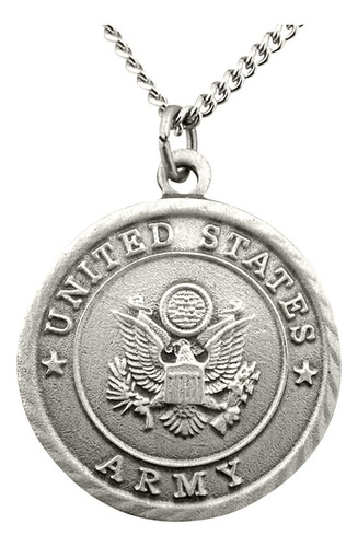 Medalla Militar De Peltre Del Ejército De Los Estados Unidos