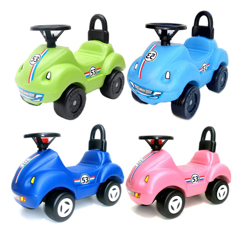 Andarin Pata Pata Herbie Con Bocina Irrompible Pack X4 !