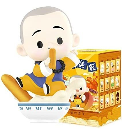 Pop Mart Yichan Little Monk Foodie Series 1 Caja Ciega De