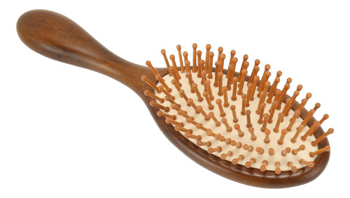 Cepillo De Pelo Con Mango De Madera Para Desenredar El Cuero
