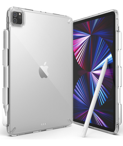 Estuche Funda | Ringke Fusion | Para Apple iPad Pro 11 Pulgadas | 1 2 3 4 Generación | Color Claro | Soporte De Lápiz | Protección Antichoque | Acabados Premium