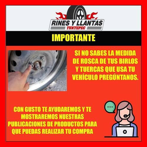 20 Tuercas Cromadas 12x1.5 Hex 3/4 - Mazda Chevrolet Toyota