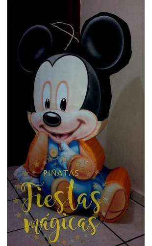 Mickey Mouse Bebe Pechera Piñata
