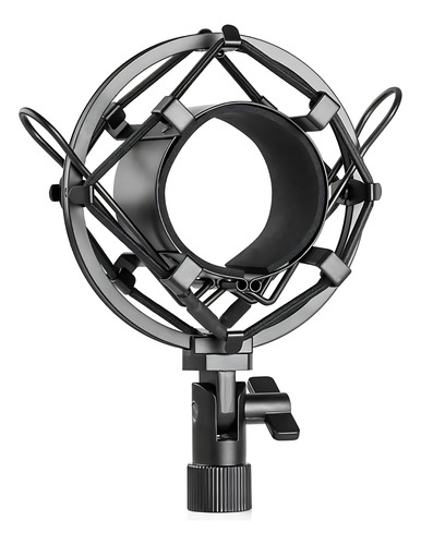 Kit 04 Shock Mount Aranha De Metal P/ Microfones At 2020 Akg Cor Preto