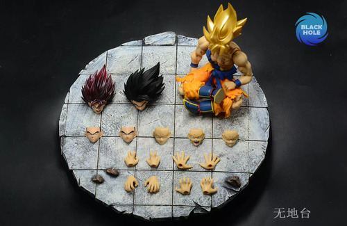 Dragon Ball Goku Super Saiyan Furious Hero Black Hole (Reacondicionado)