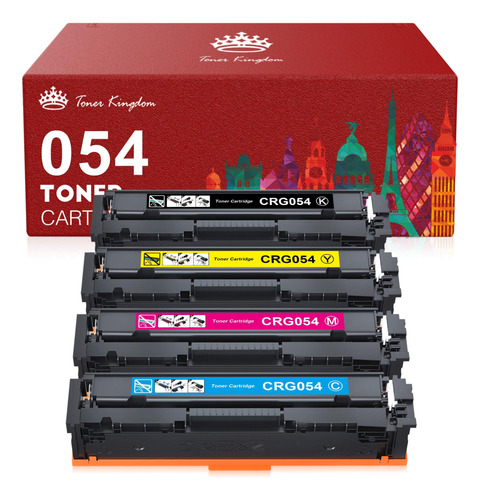 Toner Kingdom. Cartucho De Tóner Compatible Para Canon 054.