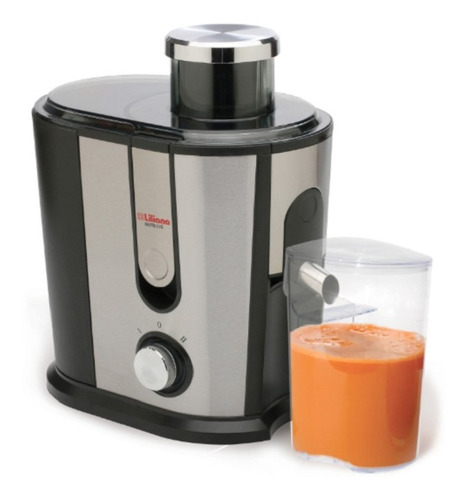 Juguera Extractor De Jugo Liliana Nutrijug 500w Acero Inoxid