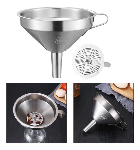 Embudos De Cocina Con Filtro Desmontable Para Transferencia