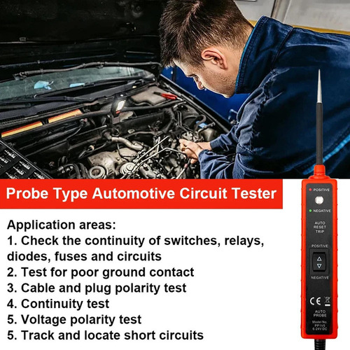 . Probador Eléctrico Automotriz Probador De Luz Automotriz