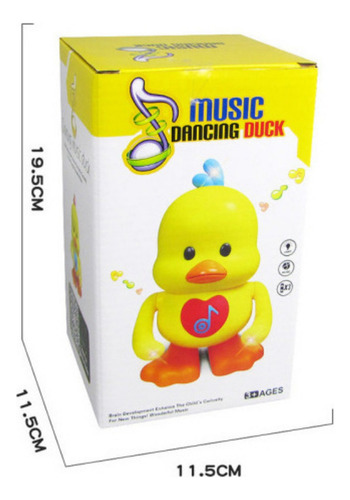. Patos Bailarines: Simpáticos Patos Bailan Con Luces Y