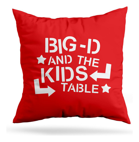 Cojin Deco Big-d And The Kids (d0861 Boleto.store)