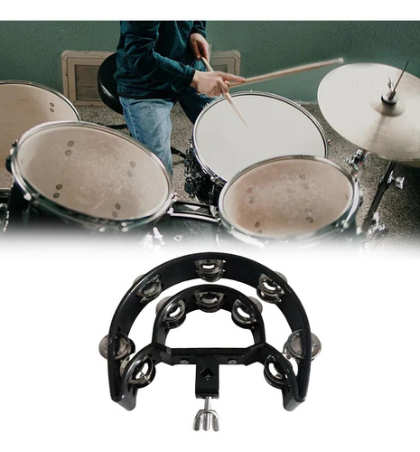 Hi Hat Pandereta Juego De Batería Multifuncional Hi Hat