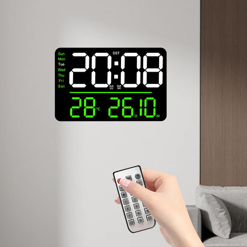 Reloj De Pared Digital Reloj Despertador Reloj Grande