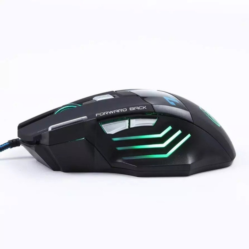 Mouse Gamer 7 Botones 3200 Dpi Cambia Colores Calidad A A A