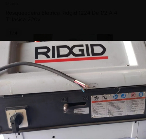 Imagem 2 de 5 de Máquina De Fazer Rosca Rid 1224