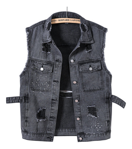 Moda Mujer Denim Vest