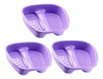 Comprar Bacha Batea Palangana Para Pies Pedicuria Lila X3