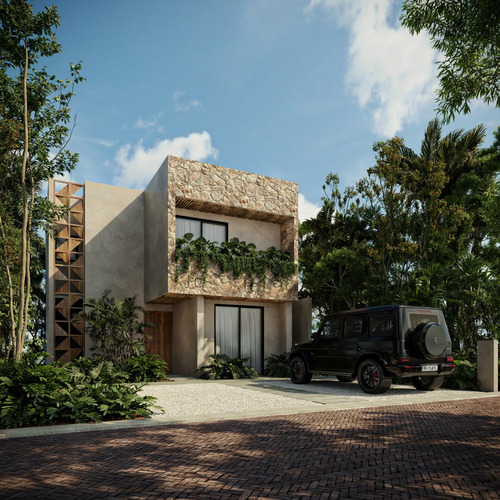 Casa En Venta En Tulum, Saumeria, Casa Ideal En Comunidad Privada