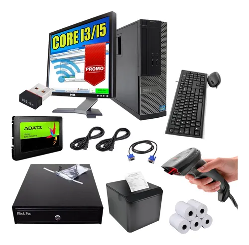 comprar Kit Punto De Venta Pc Intel Core I5 + Cajon Lector Impresora
