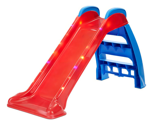 Tobogan Azul Y Rojo Con Luces - Little Tikes