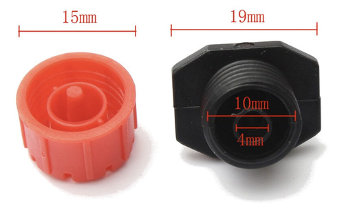 Imagem 3 de 10 de Micro Gotejador Micro Fluxo Dripper - 100 Unidades