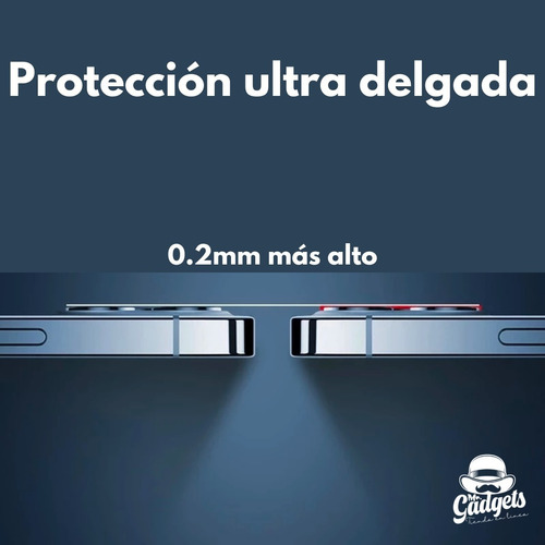 Imagen 6 de 10 de Mica 9d Protector De Lente De Cámara Para Todos Los iPhone