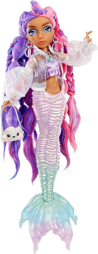 Mermaze Mermaidz Muñeca Kishiko Sirena Cambia Color